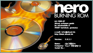 CD/DVD Nero Burning Rom 3.0 Softwere