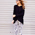 Floral printed pants