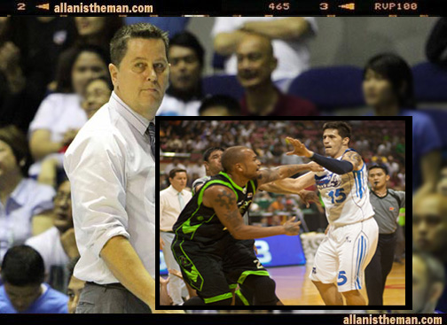 Tim Cone accepts suspensions on Marc Pingris, Joe Devance