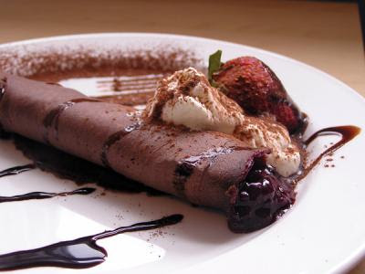French Chocolate Crepes