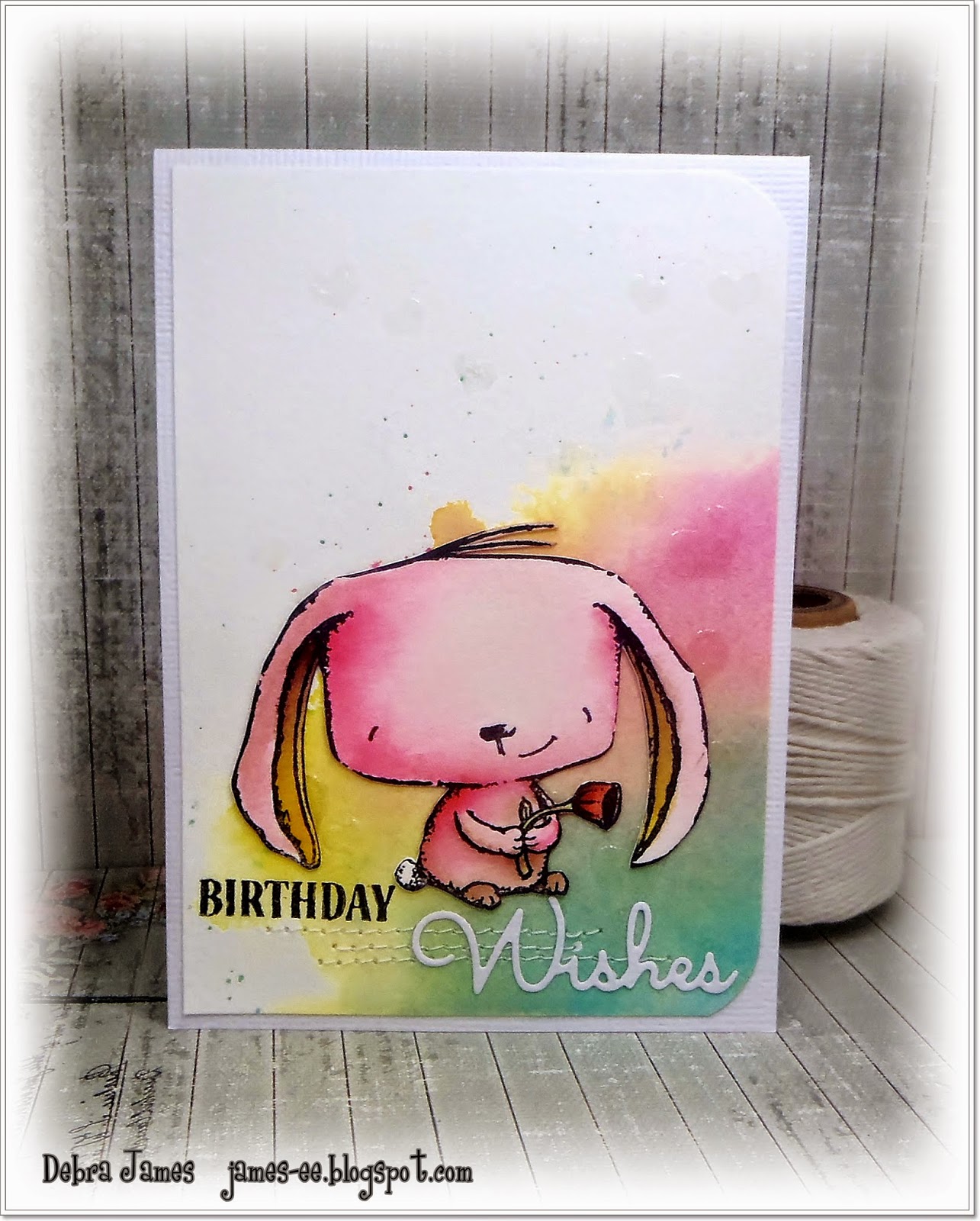 one card at a time.. Debra James Purple Onion Designs..