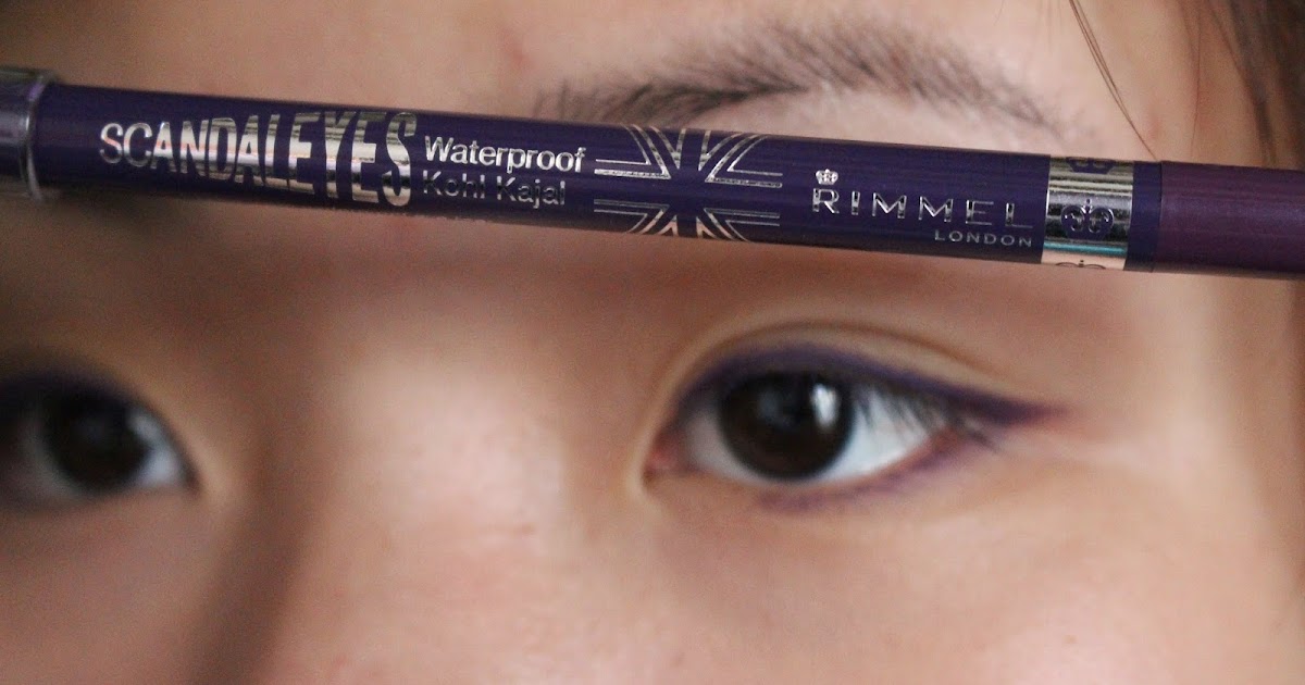 Just Another Beauty Blogger The Purple Phase Rimmel Scandaleyes Pencil Liner