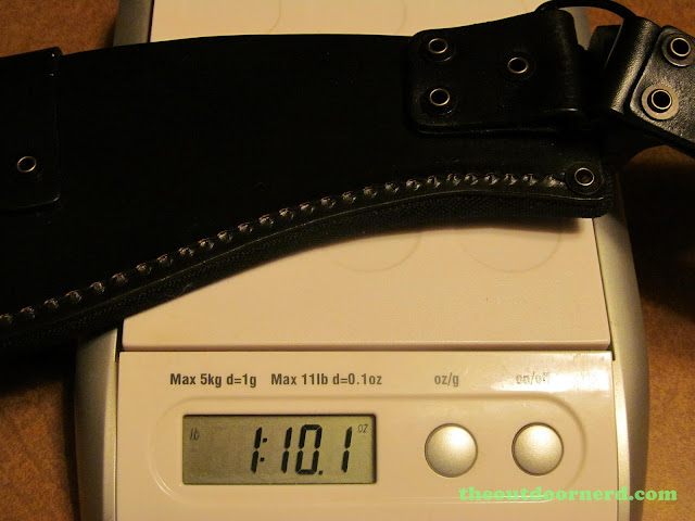 Ka-Bar Kukri Machete - On Digital Scale Ka-Bar Kukri Machete - On Digital Scale