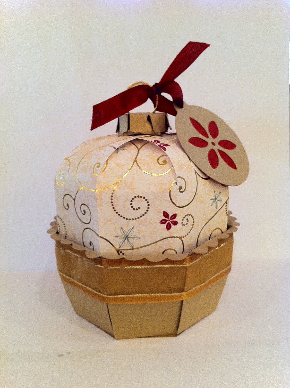 Airport Mom's Domestications Christmas Ornament Gift Box