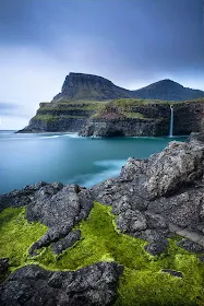 Gasadalur village, Faroe Islands.
