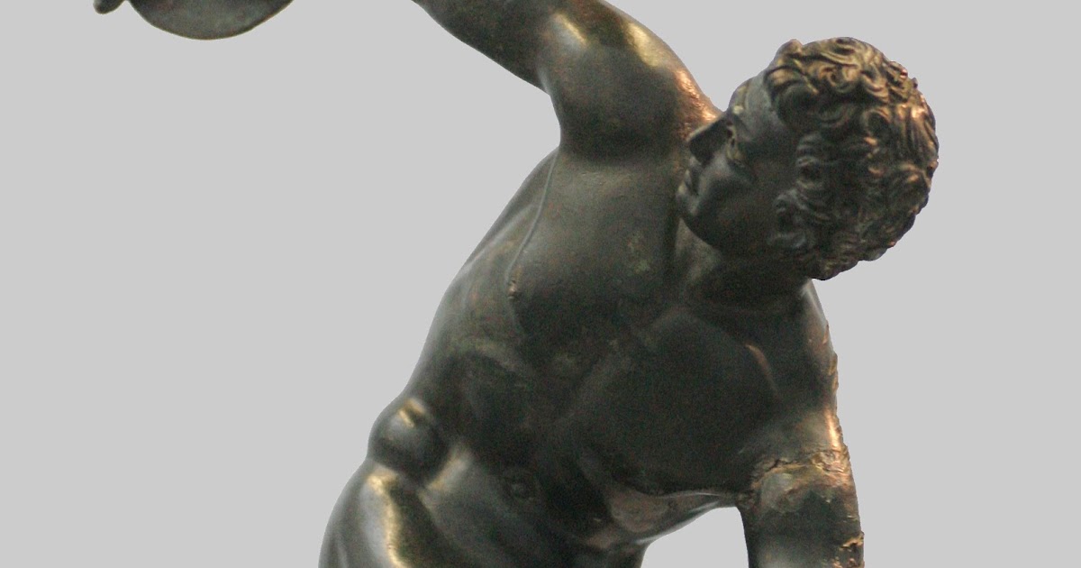 History of Art and Design Discus Thrower Discobolus