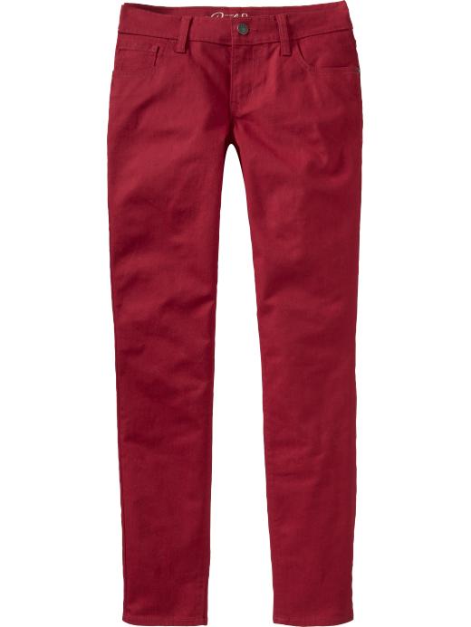 HappyCozyLife: Old Navy Rockstar Jeggings in Saucy Red