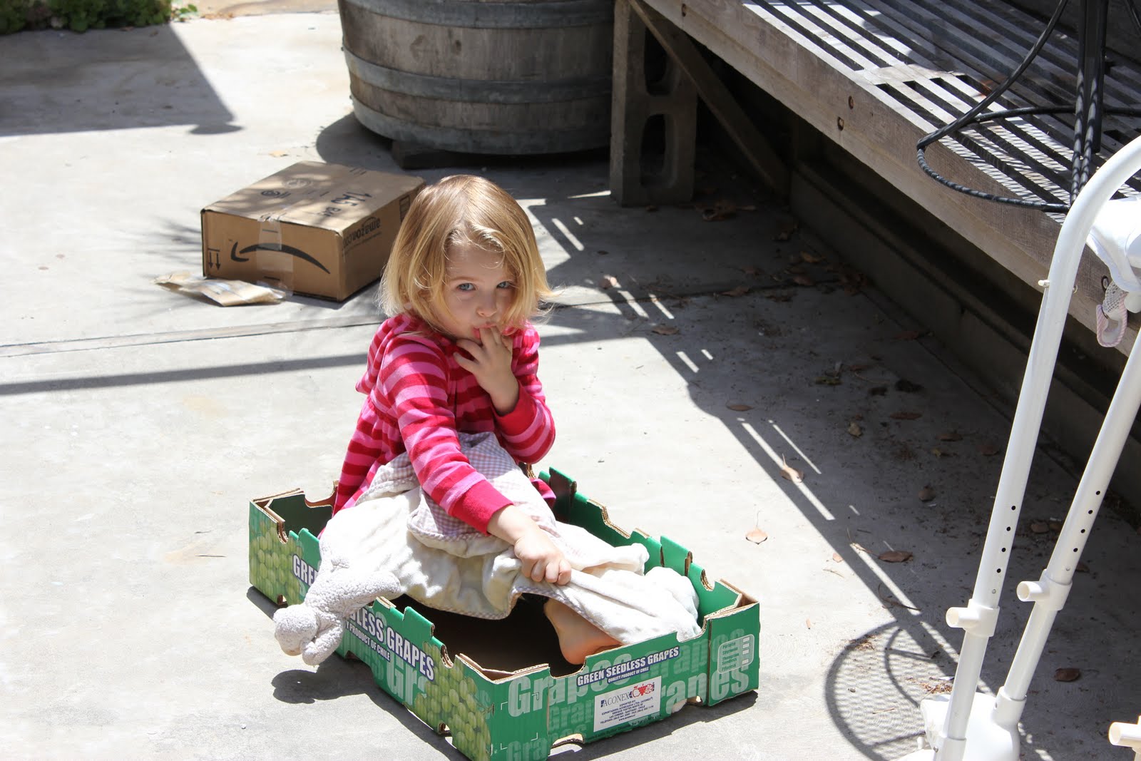 Lu Bird Baby Creative cardboard box toys