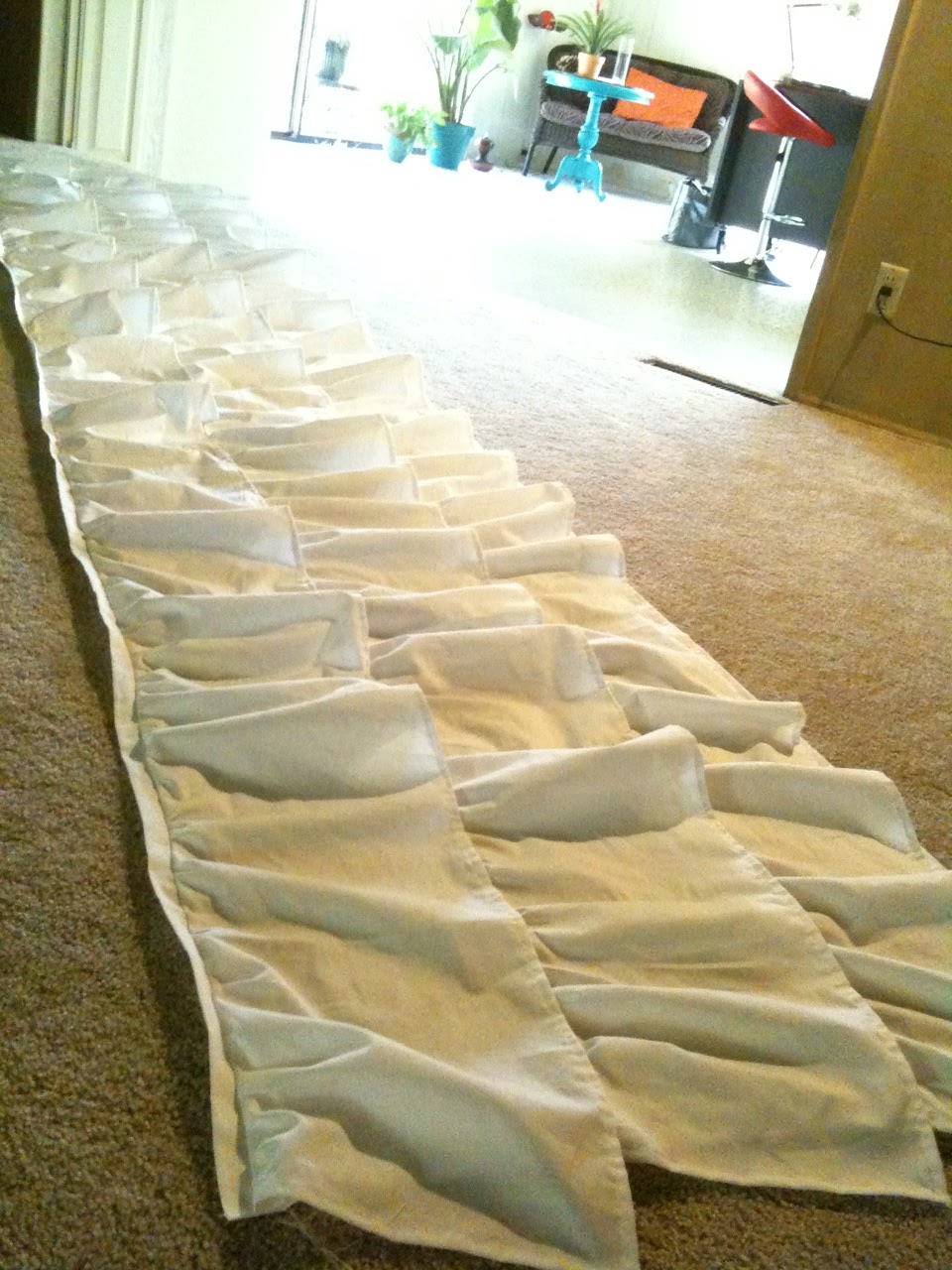 iLoveToCreate Blog Tie Dye Tablecloth Tutorial