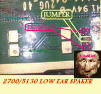 حل مشكلة ear speaker صوت منخفض نوكيا 2700c 5130 5130+E.+SPARER