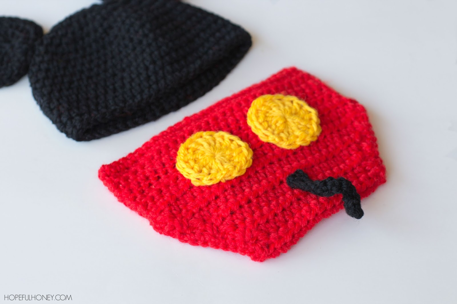 Hopeful Honey Craft, Crochet, Create: Mickey Mouse ...