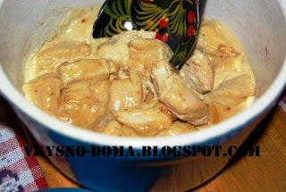 Курица в сливочно-горчичном соусе