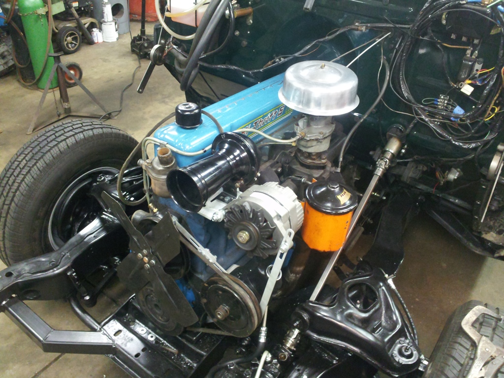 Vintage Metalworks Power Steering on a 235...