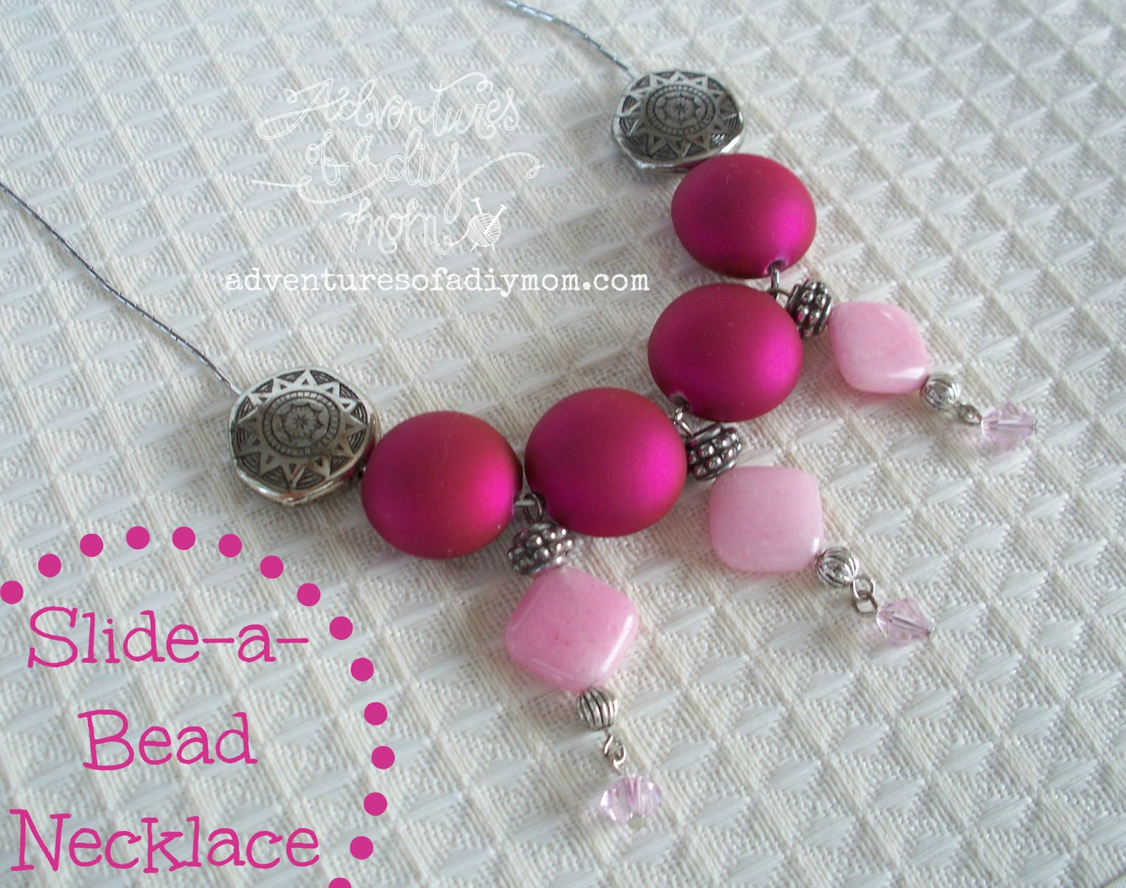 SlideaBead Necklace Adventures of a DIY Mom