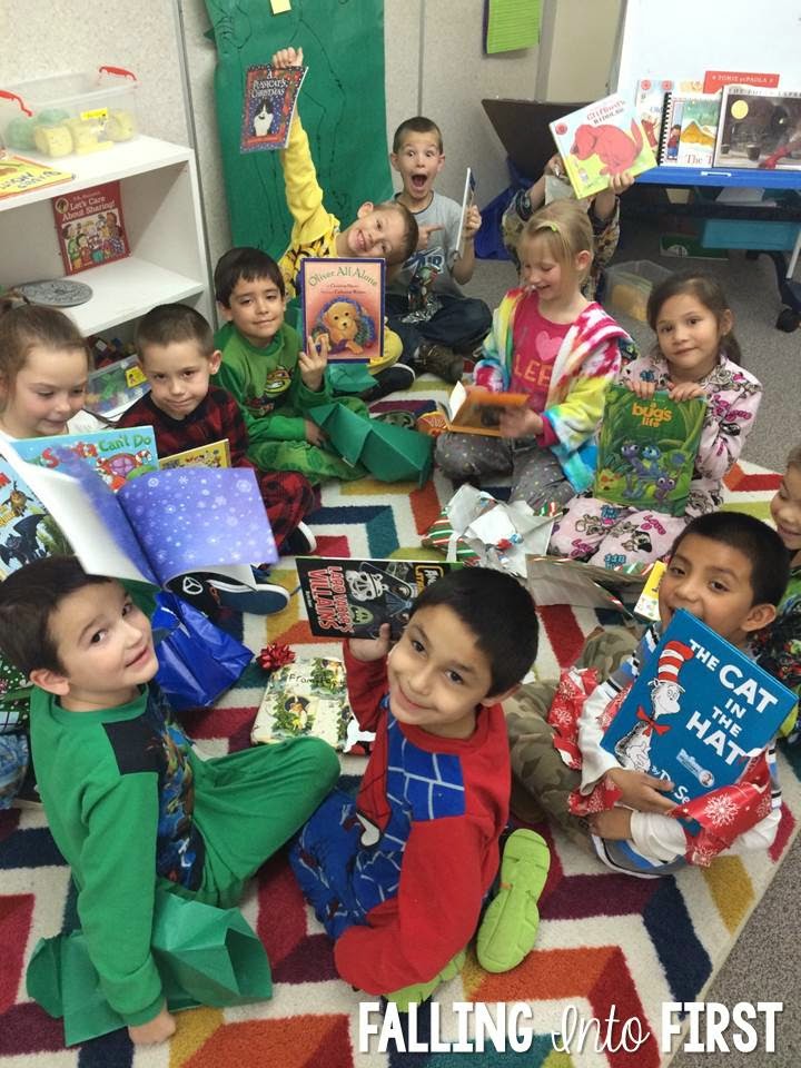 Holiday Book Exchange Story Falling into First