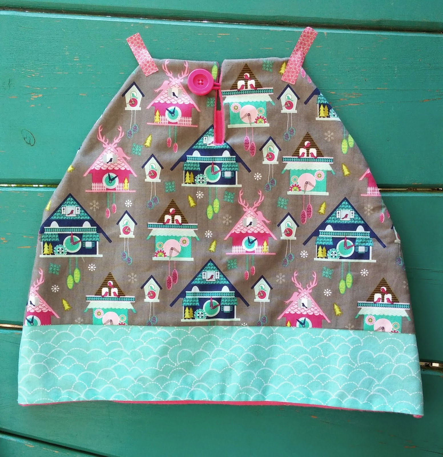 Ella & Nesta's Little Room How to make a Baby Poncho Tutorial with