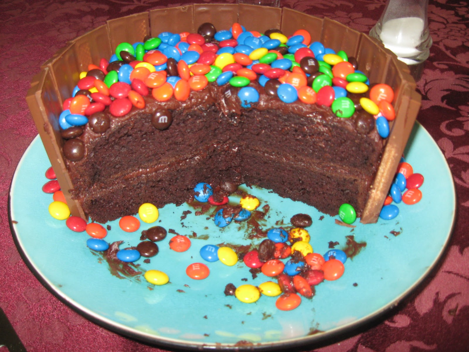Courtney's Recipes KitKat Cake