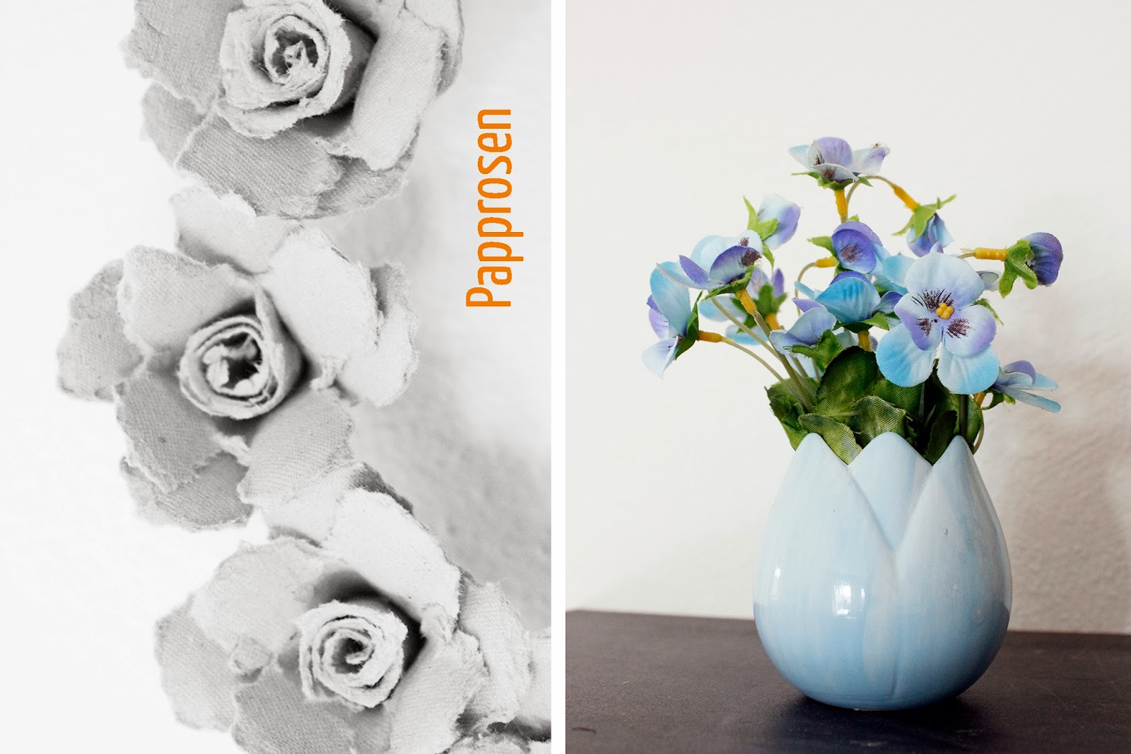 majaskreativwelt: Eierkarton-Rosen