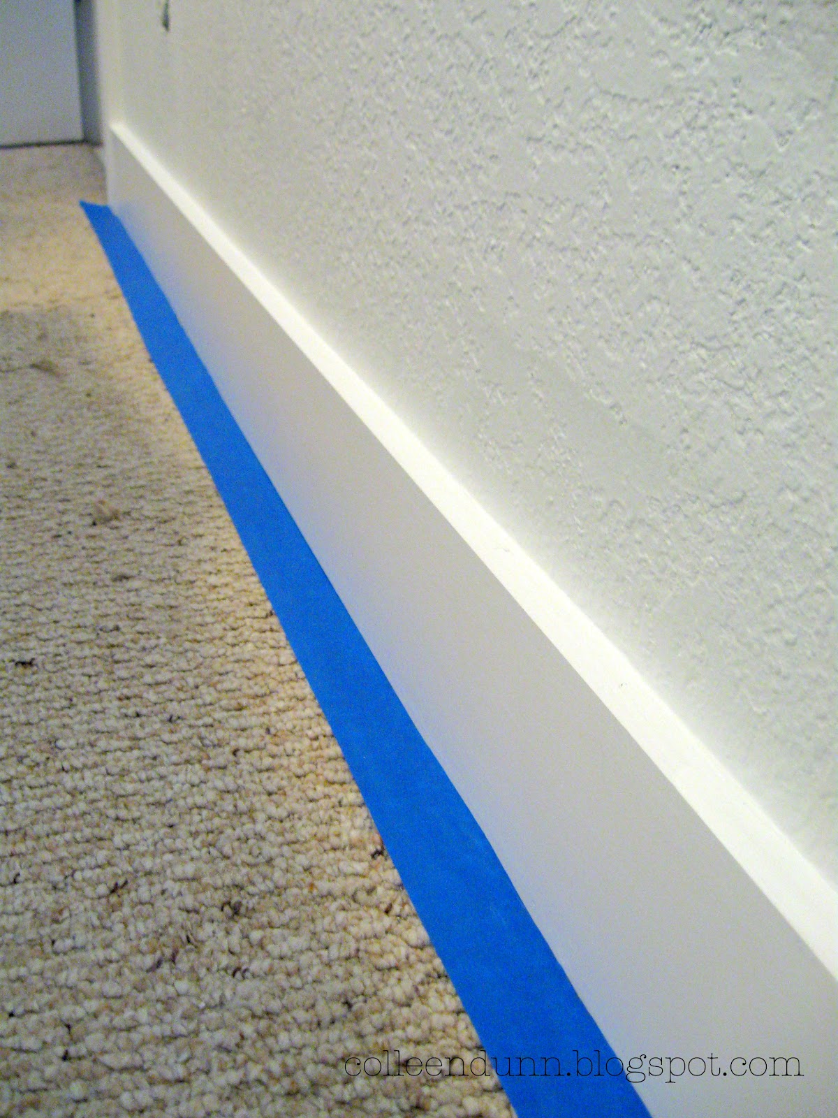 ...One More Thing Painting Baseboards with Carpet