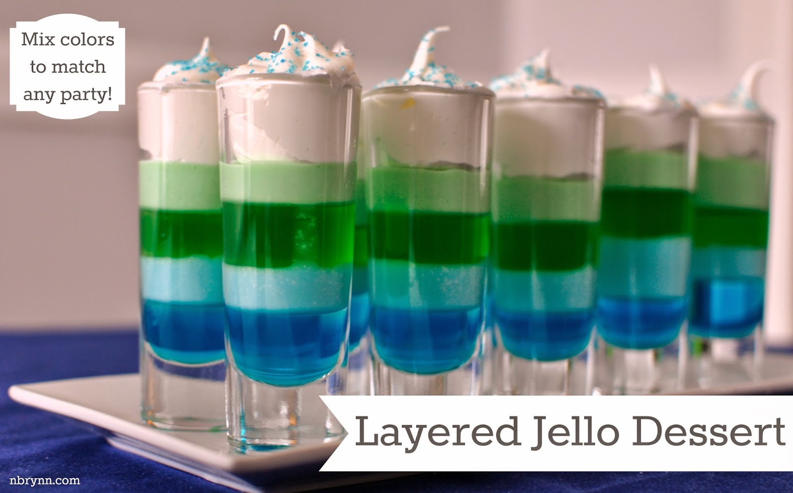 NBrynn Layered Jello Dessert