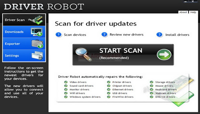 Driver Robot 2.5.4.2 rev 20440 + [Key] โปรแกรม อัพเดทไดร์เวอร์ของคอมพิวเตอร์ 20-2-2556+16-49-50