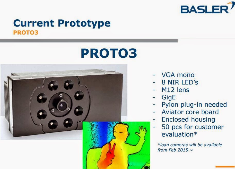 Image Sensors World Basler 3D ToF Camera Presentation