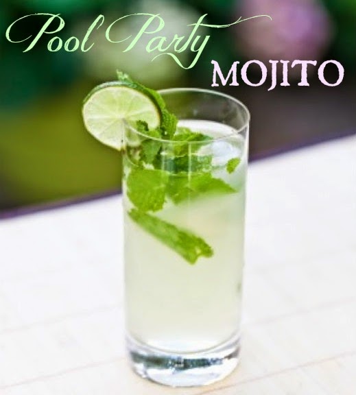 Summer Cocktails Pool Party Mojito Pieces of a Mom