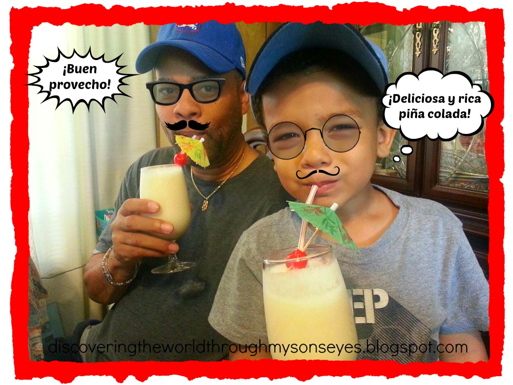 Kid Friendly Piña Colada from Puerto Rico