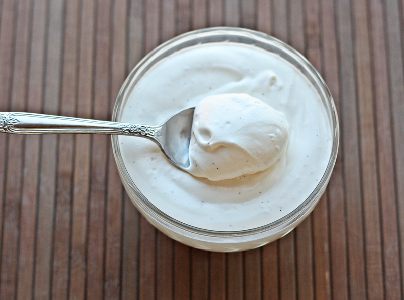 Versatile Vegetarian Kitchen Vanilla Bean Mousse (Egg free, gelatin free)