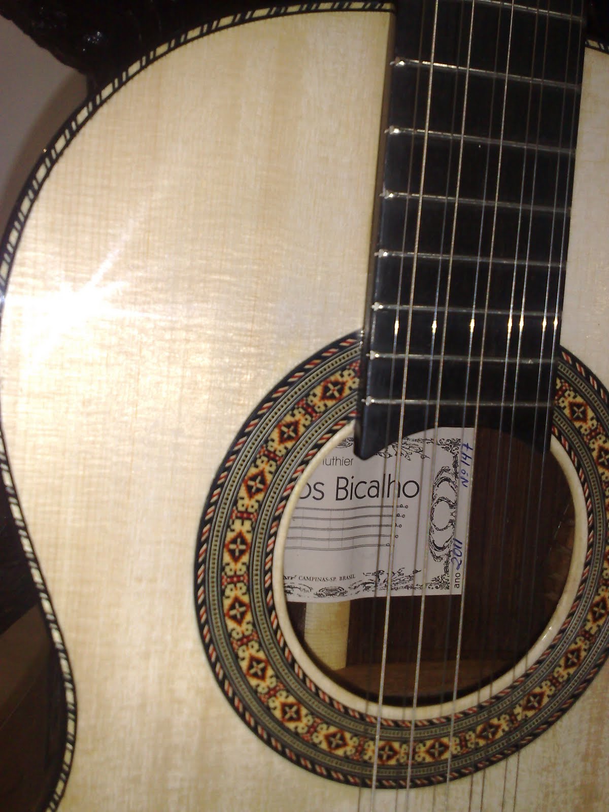 Casa da Viola VIOLA CAIPIRA LUTHIER CARLOS BICALHO vendida