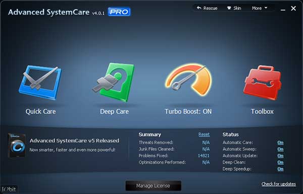 advanced SystemCare 4 Pro advanced SystemCare 4 Pro