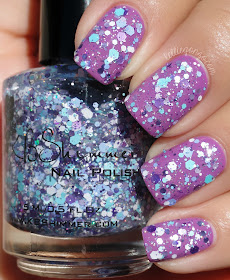 KBShimmer - Happily Ever Aster over Radiant Orchid | kelliegonzo