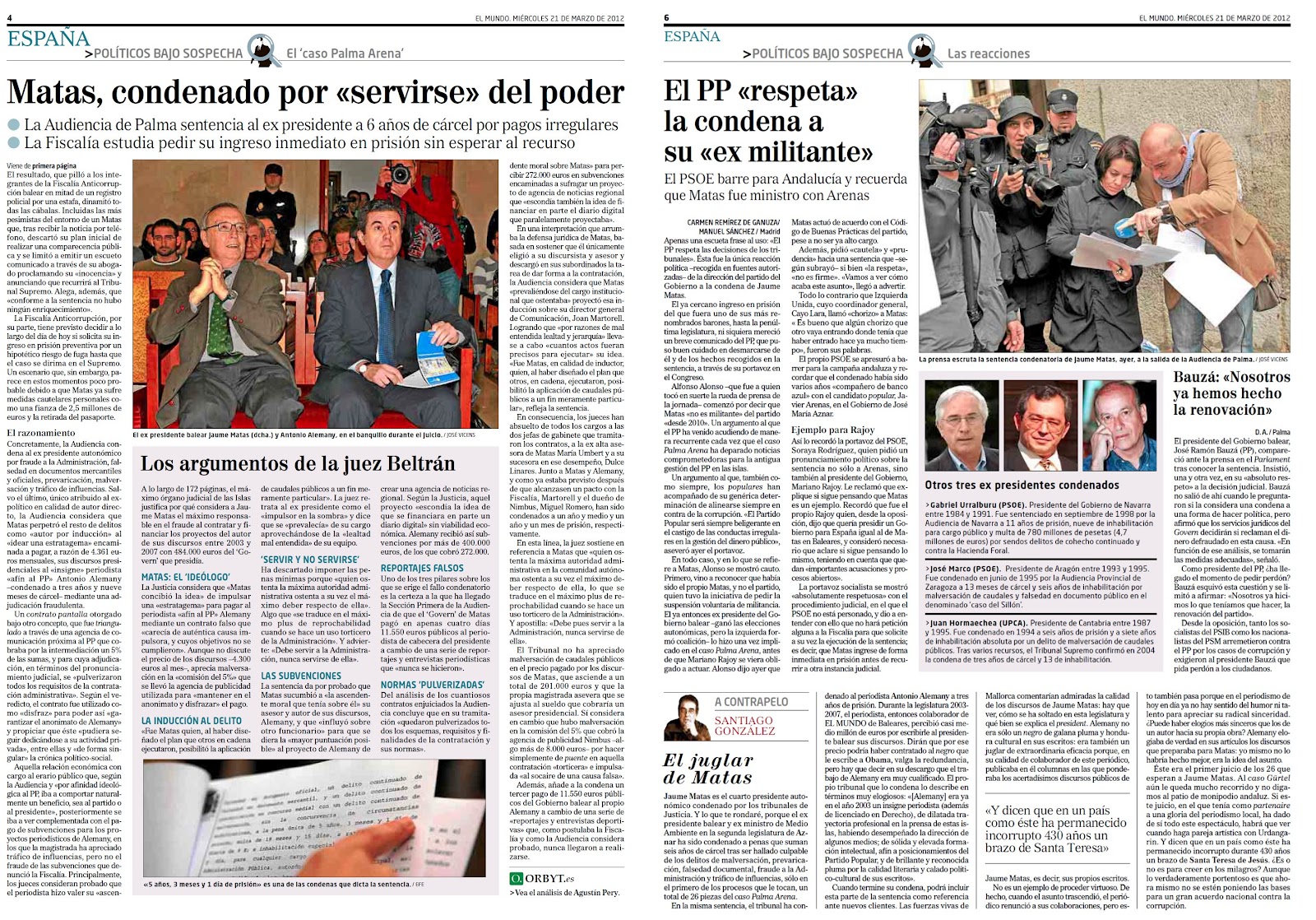 La corrupción socialista no tiene fondo