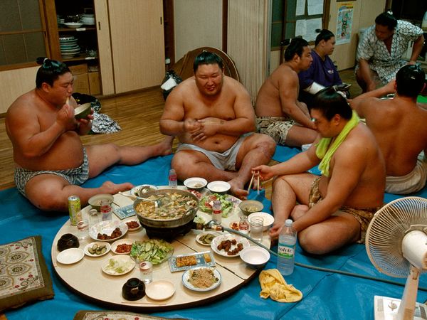2012 Sumo Wrestlers Diet