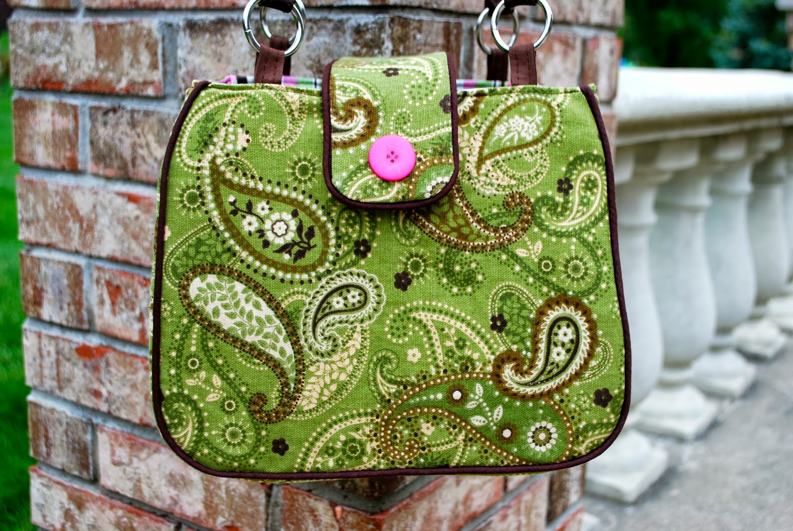 Roonie Ranching Girly handbag with piping