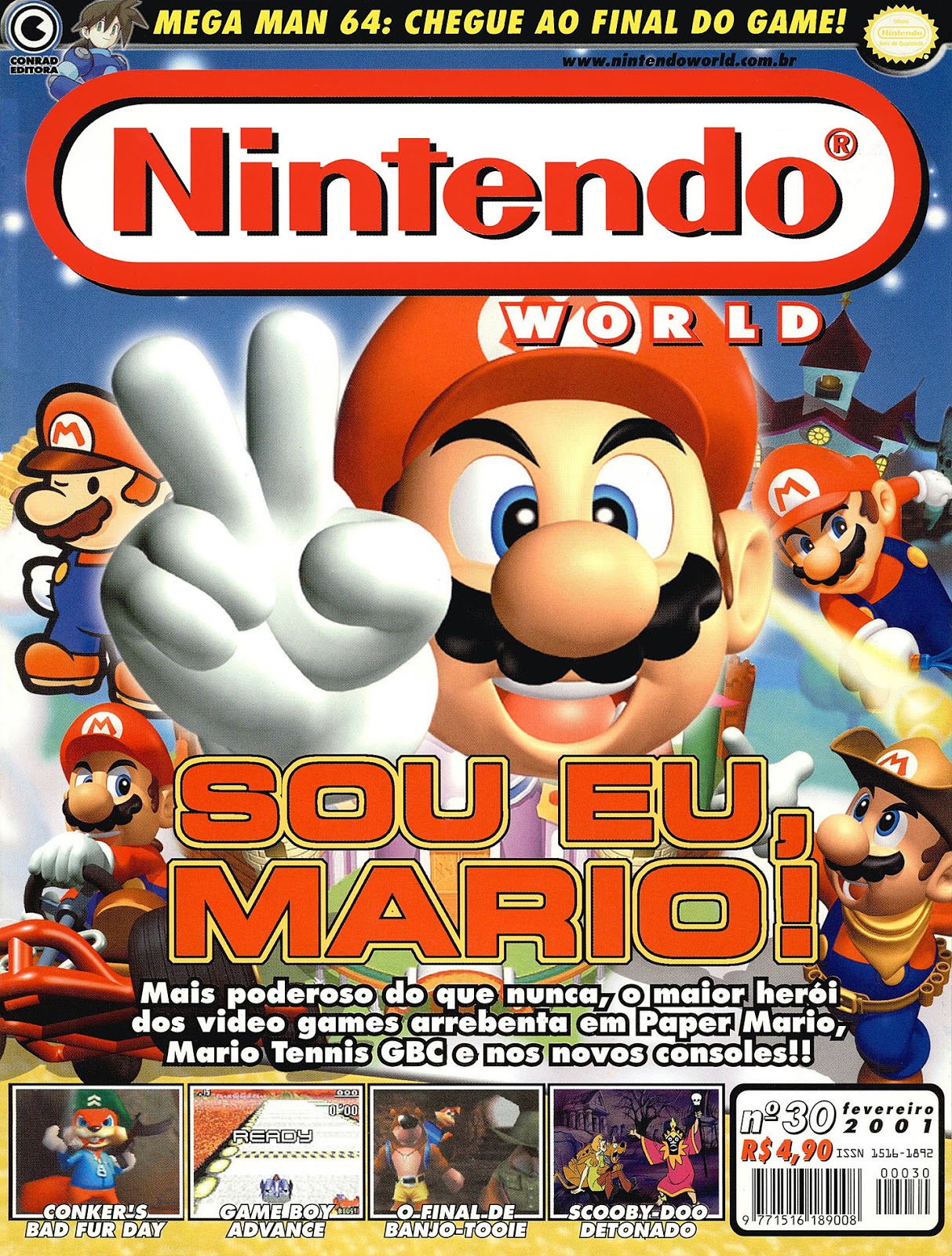 Revista Jogo Véio Nº 1 - Super Mario World