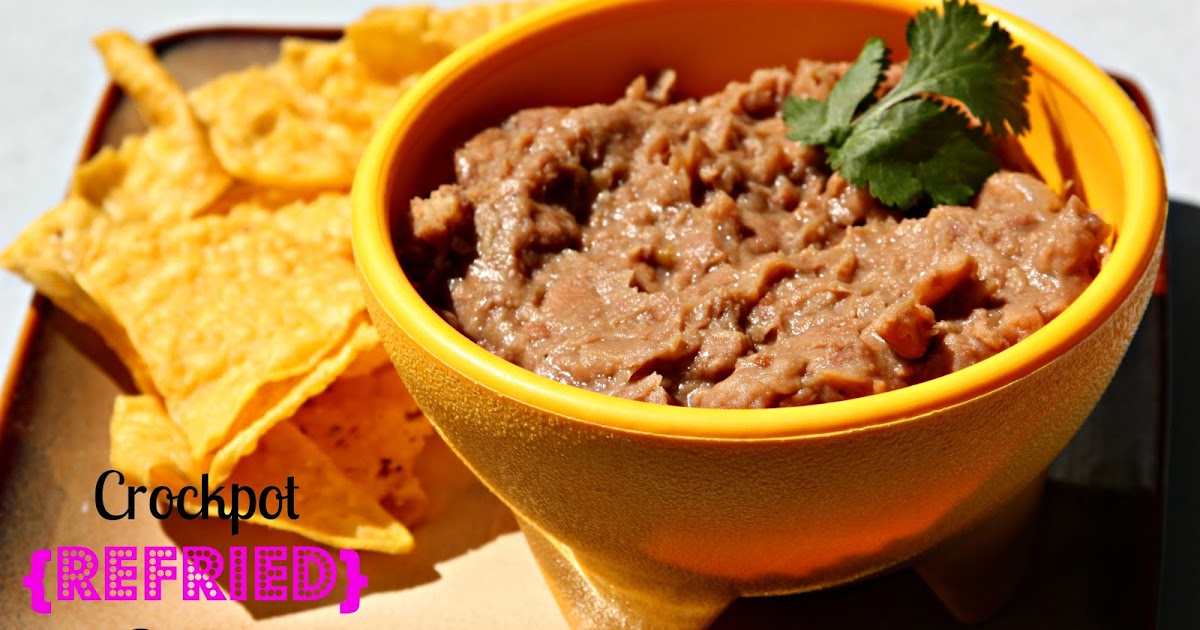 My Recipe Box Crockpot Refried Beans