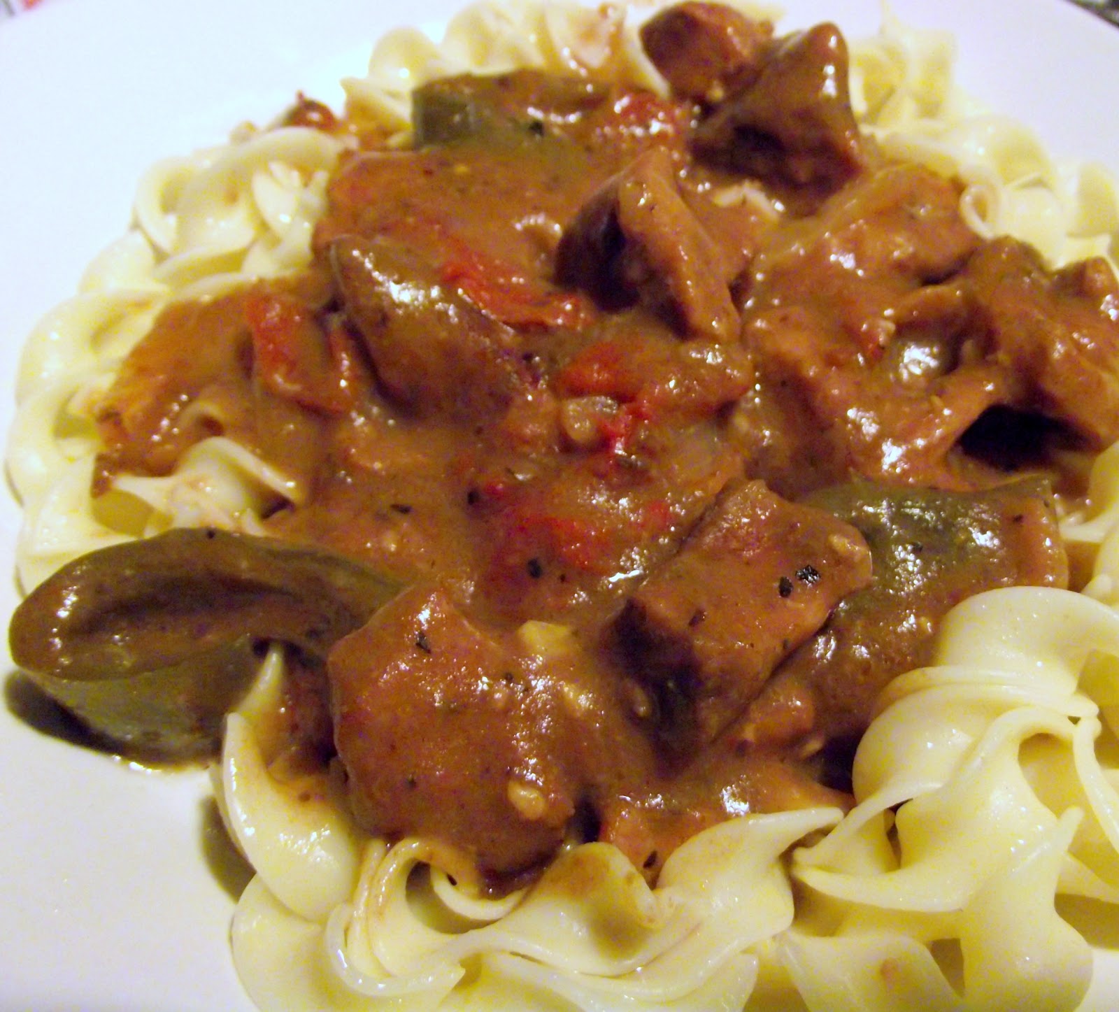 A View at FiveTwo Freezer to Crockpot Pepper Steak With Noodles