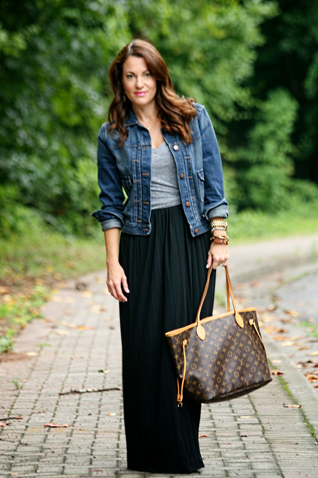 Styling My Black Maxi Peaches In A Pod