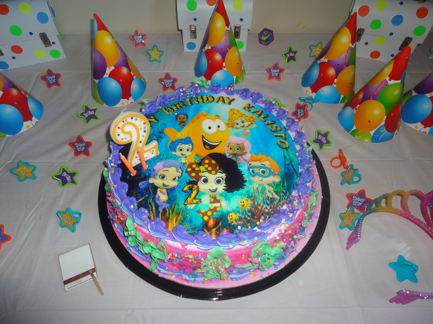 KALISTO MEDINA: 2nd BIRTHDAY: BUBBLE GUPPIES!