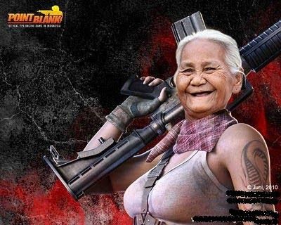 gambar gambar lucu : pointblank versi manula