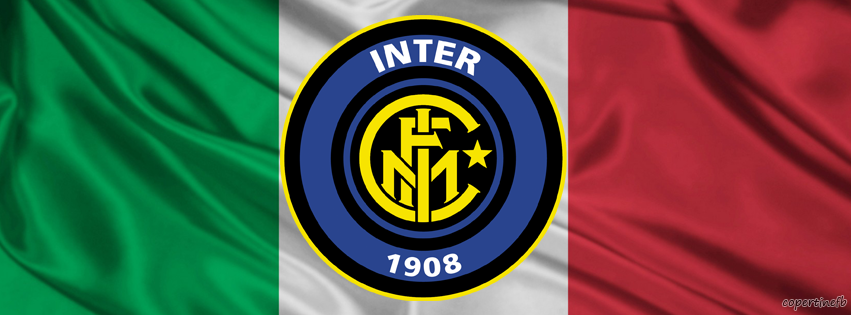Copertine facebook: Logo FC Inter - Bandiera Italia