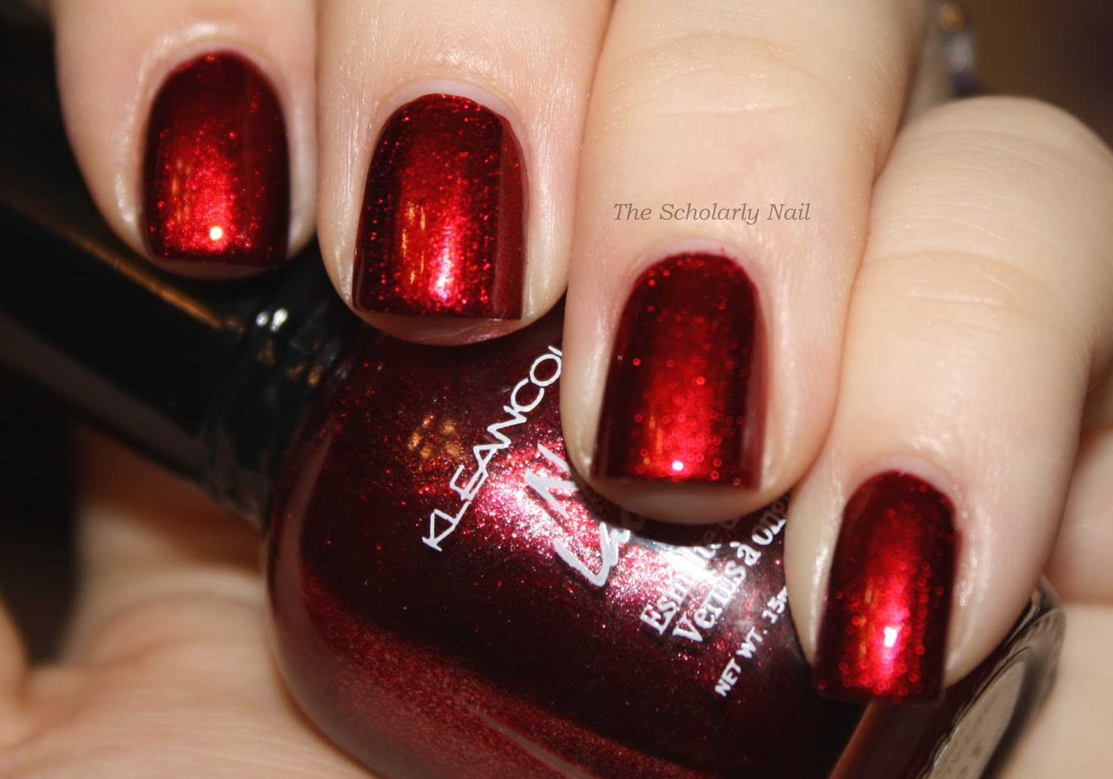 color club red velvet nail polish