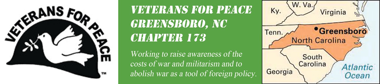 Veterans For Peace: North Carolina Triad Chapter 173 