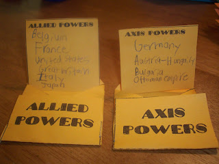 Axis and Allied Powers lapbook element Axis and Allied Powers lapbook element