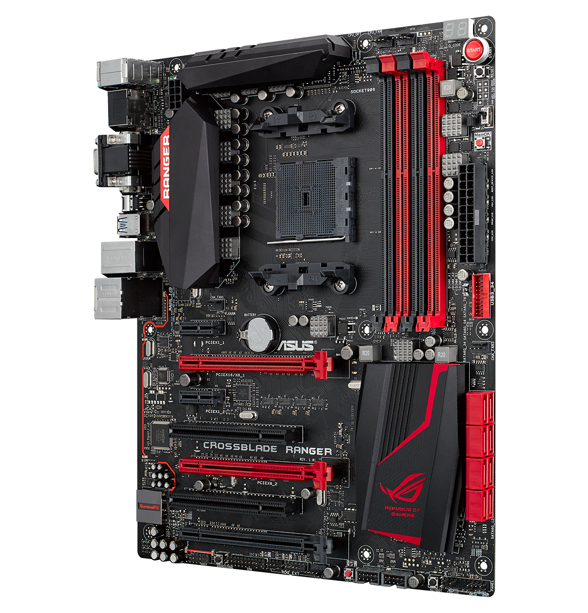 ASUS ROG Crossblade Ranger Gaming Motherboard ASUS ROG Crossblade Ranger Gaming Motherboard