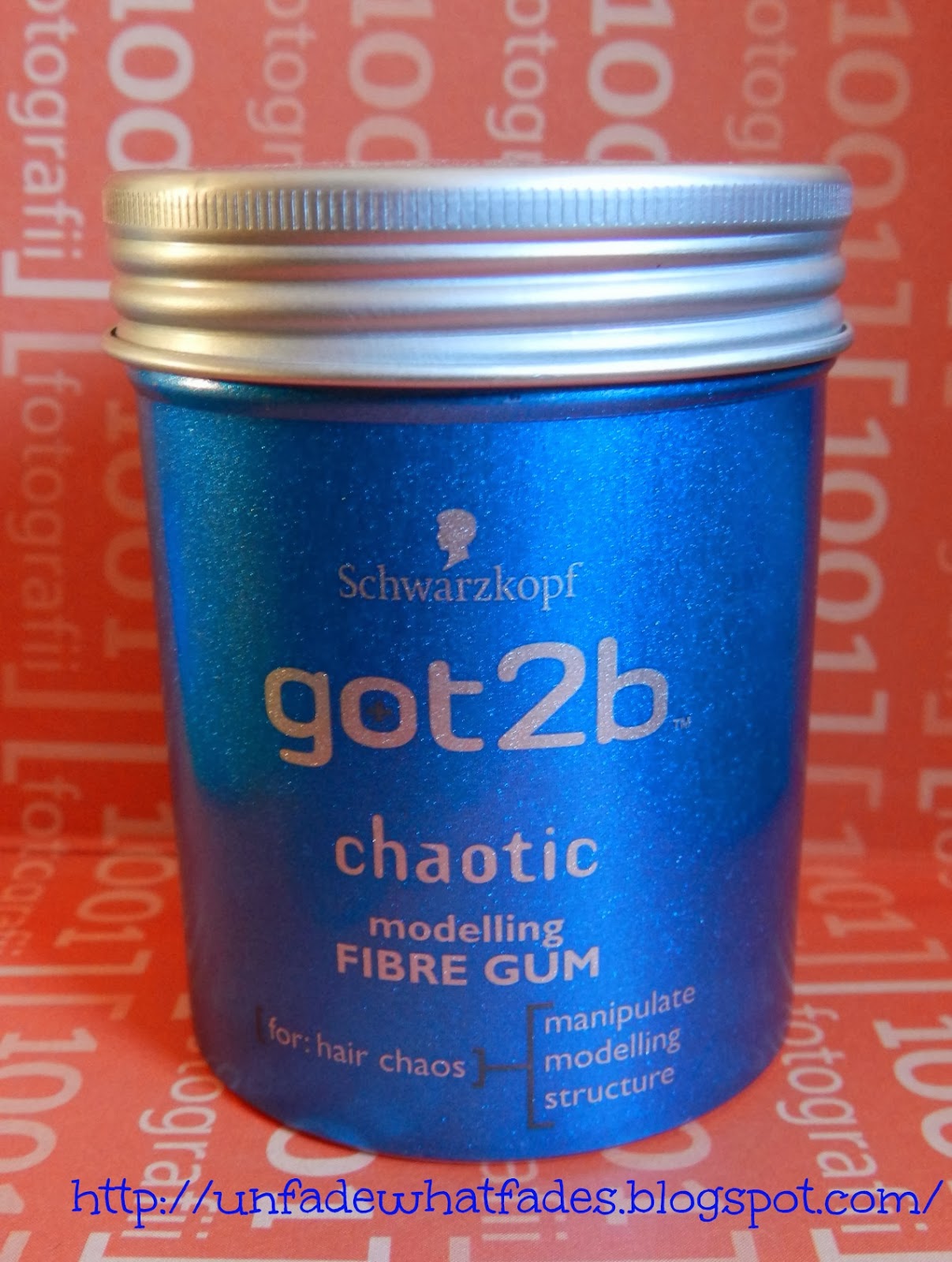 Unfade what fades Schwarzkopf got 2 b chaotic modelling fibre gum review