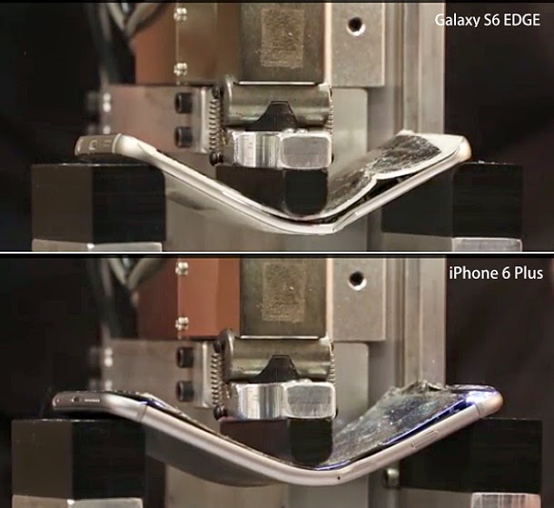 Samsung Galaxy S6 Bend Test Video Samsung Galaxy S6 Bend Test Video
