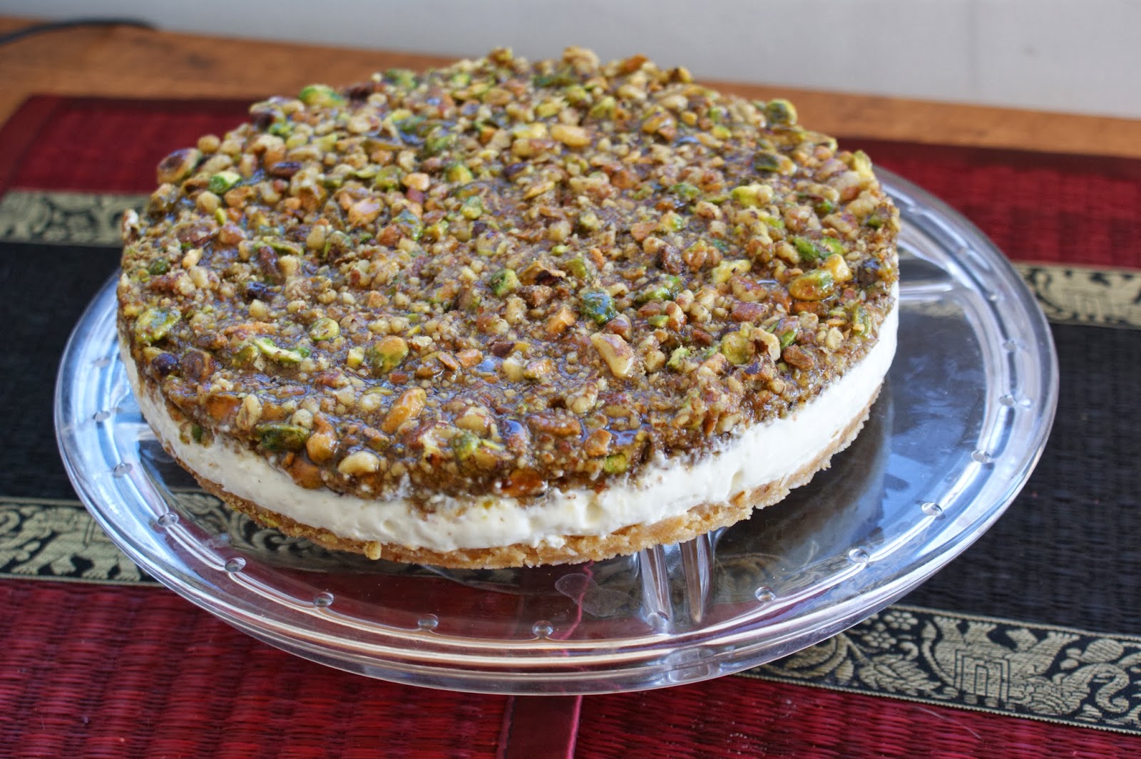 Blueberry Girl Labnah Baklava Cheesecake Lactose Intolerant Friendly