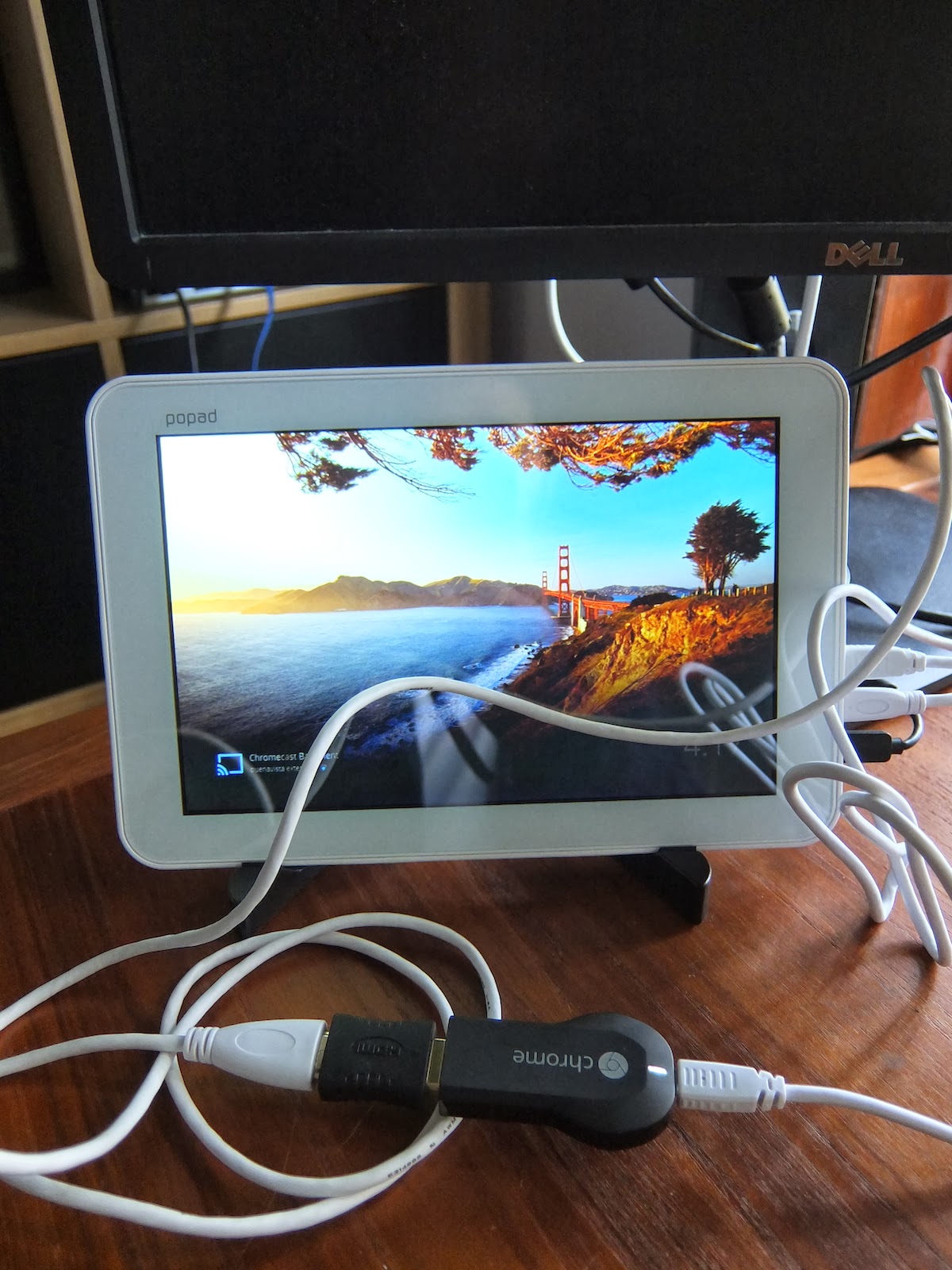 Fortysomething Geek Another Portable Chromecast Display